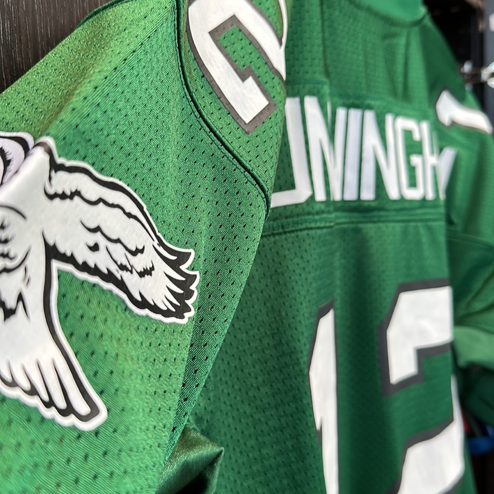 Randall Cunningham Philadelphia Eagles Mitchell & Ness 1992 Authentic NFL Jersey - Picture 9 of 10